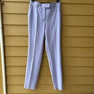 Max Mara Studio Slim Fit Trouser in Lavender Size 6